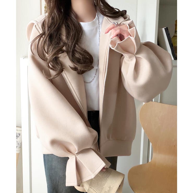 ふんわり、ゆったり、袖にキュン♪ダブルジップキャンディスリーブマシュマロダンボー… | Classical Elf  | 詳細画像30 