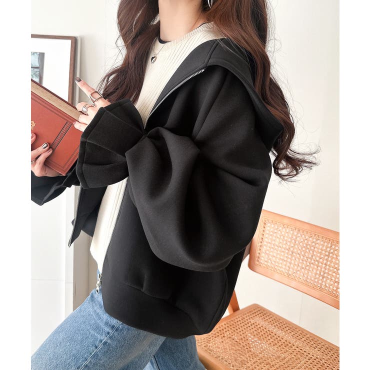 ふんわり、ゆったり、袖にキュン♪ダブルジップキャンディスリーブマシュマロダンボー… | Classical Elf  | 詳細画像6 