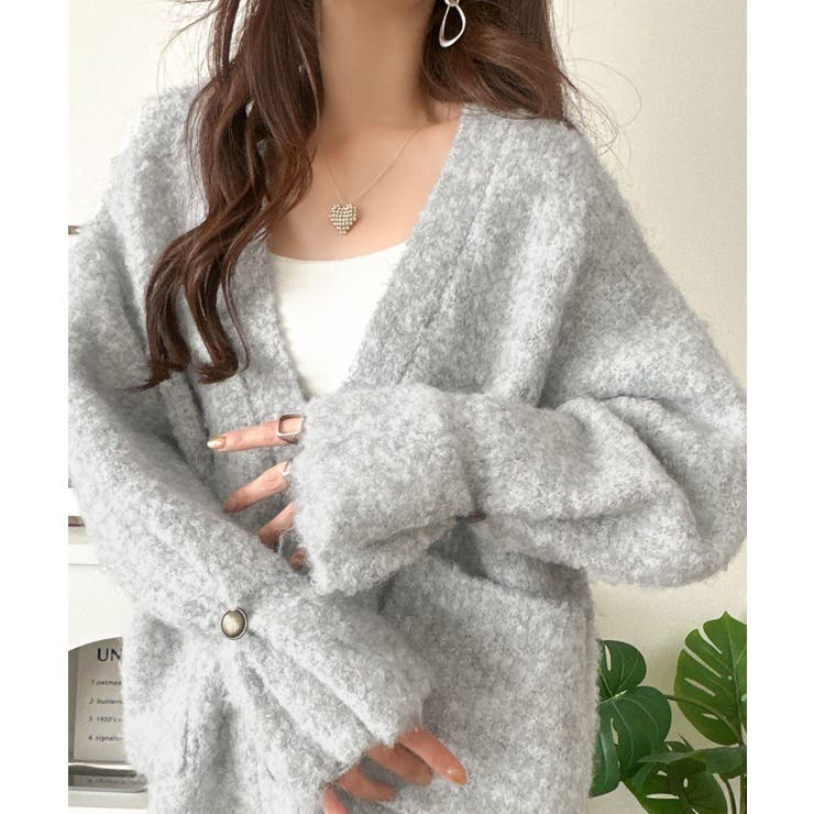 袖まで可愛い、ゆるっと愛されシルエット。キャンディスリーブ袖ボタンブークレーカー… | Classical Elf  | 詳細画像11 