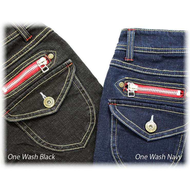 DSQUARED2 パッチストラップロングベルト(レッド)