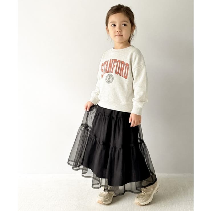 【キッズ】 親子お揃い リンクコーデできちゃう！チュールティアードスカート | Classical Elf kids | 詳細画像24 