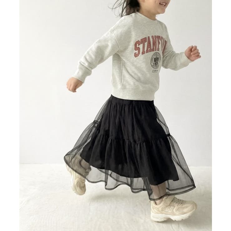 【キッズ】 親子お揃い リンクコーデできちゃう！チュールティアードスカート | Classical Elf kids | 詳細画像26 