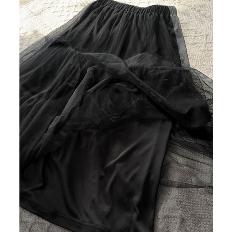 【キッズ】 親子お揃い リンクコーデできちゃう！チュールティアードスカート | Classical Elf kids | 詳細画像34 