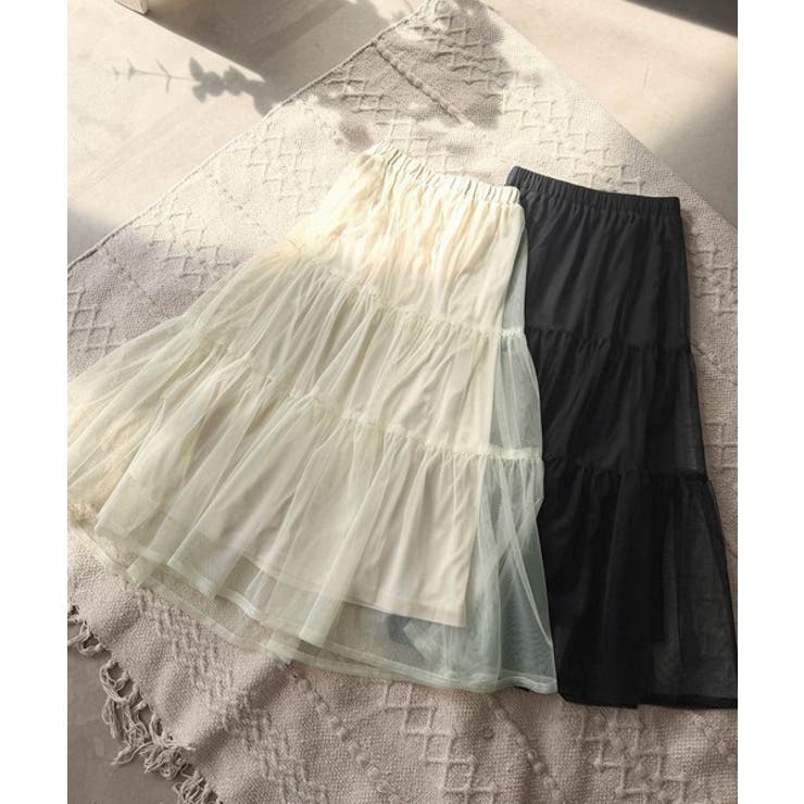 【キッズ】 親子お揃い リンクコーデできちゃう！チュールティアードスカート | Classical Elf kids | 詳細画像36 