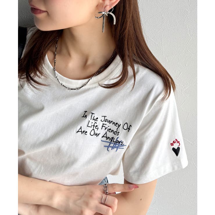 【キッズ】親子リンクコーデも楽しめる！綿100%らくがき風刺繍 無地＆ボーダー柄… | Classical Elf kids | 詳細画像31 