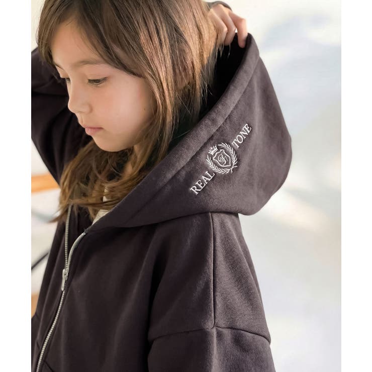 チャコール | 【キッズ】親子リンクコーデ可能◎ゆるっとダボっと可愛い♪裏起毛クロップドワイドパ… | Classical Elf kids