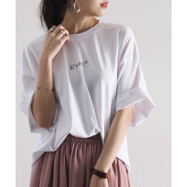 ロゴTシャツ オーバーサイズ ビッグtシャツ[品番：WZ000003570