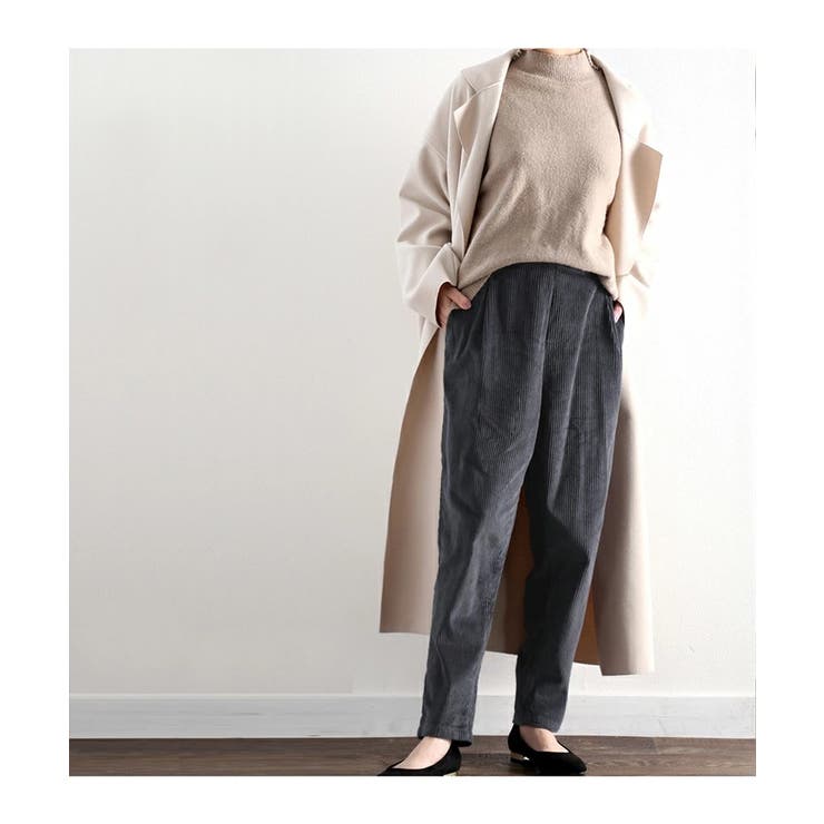 コーデュロイ パンツ ワイド[品番：WZ000003487]｜Classical Elf  （クラシカルエルフ）のレディースファッション通販｜SHOPLIST（ショップリスト）
