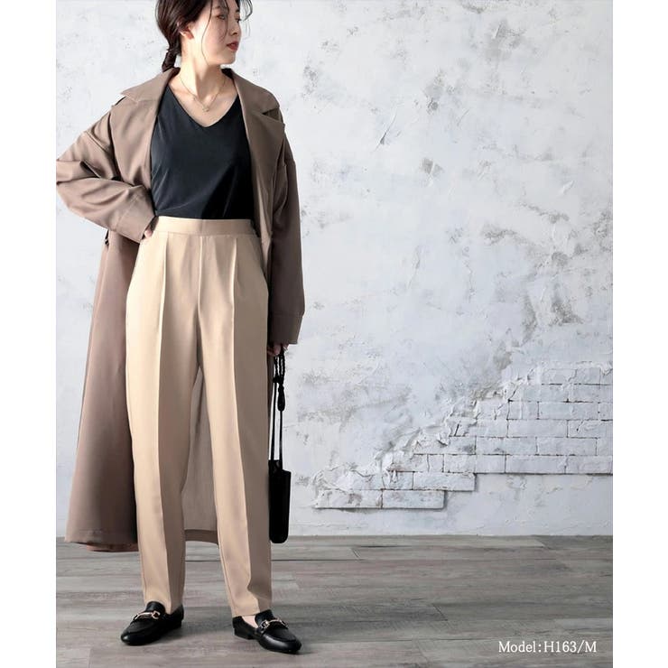 レディース センタープレス フェイクウール[品番：WZ000003619