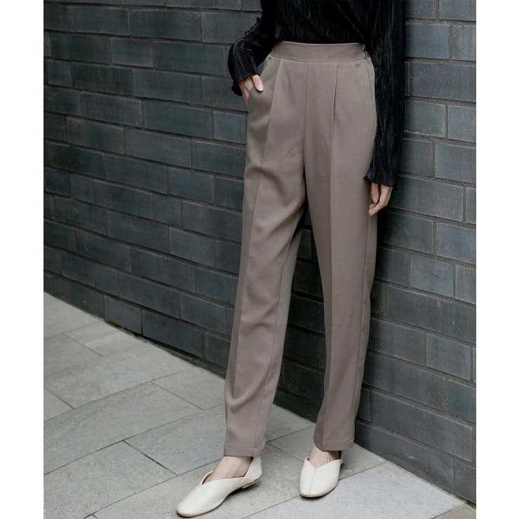 レディース センタープレス フェイクウール[品番：WZ000003619