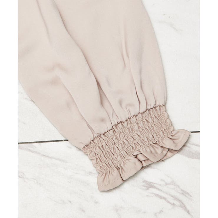 てろんとしなやか。ギャザー袖バンドカラーシャツ | Classical Elf  | 詳細画像34 