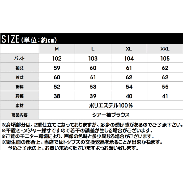 シアー素材で優しい印象に◎シアー袖ブラウス ブラウス トップス | Classical Elf  | 詳細画像2 