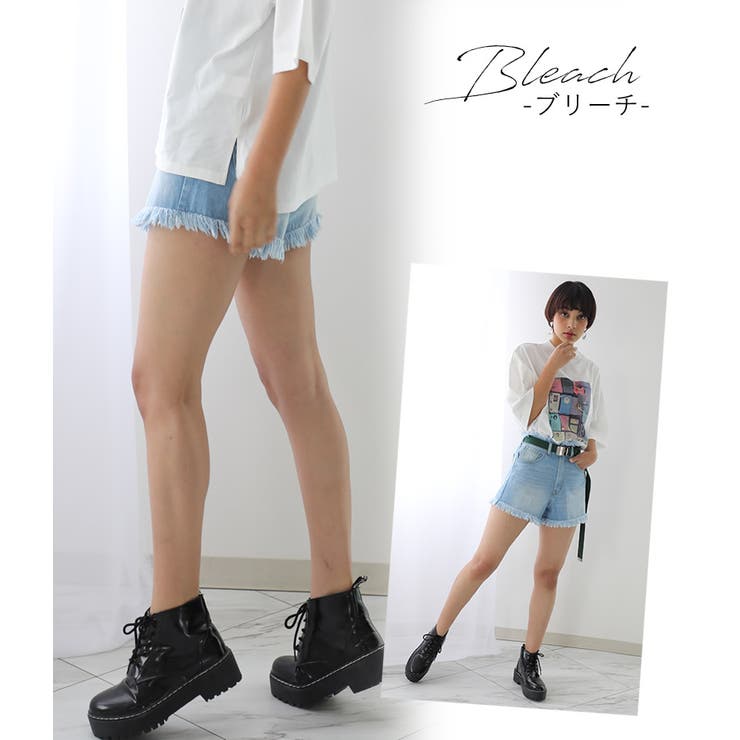 カットオフ デニムショートパンツ S[品番：WZ000003330