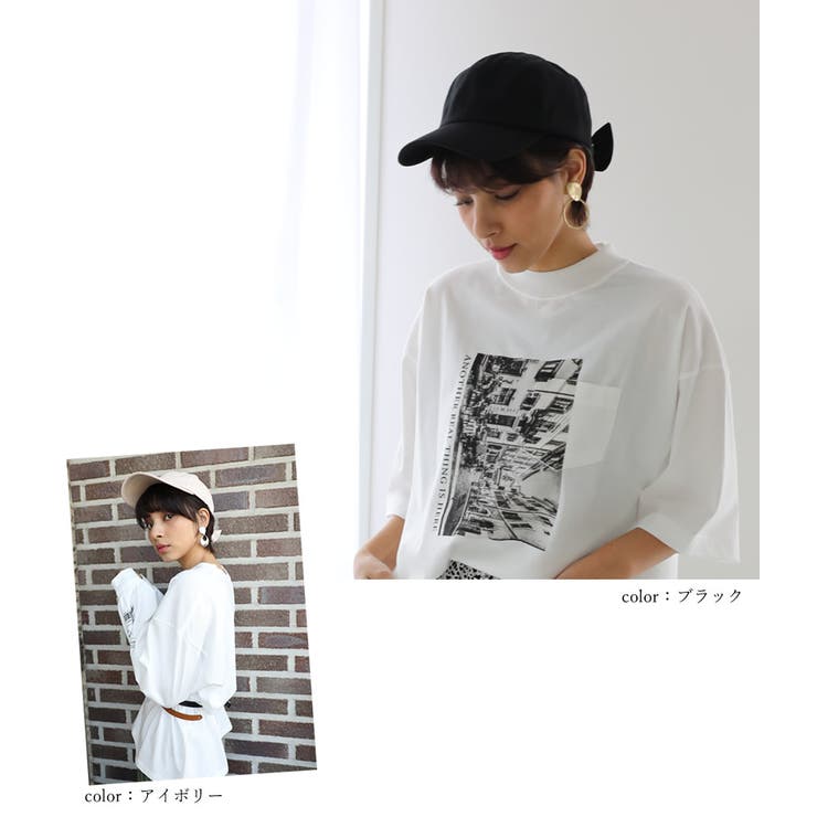 ★日本未販売★可愛い‼︎ 韓国で大人気‼︎★FJ ホワイトキャップ リボン付き 24ssotcn505p01.jpg