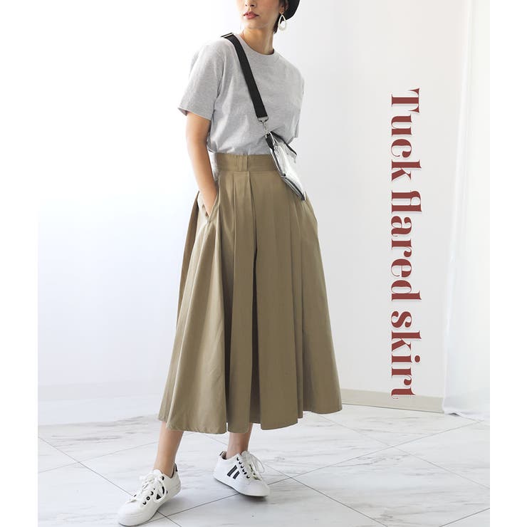 チノ フレアスカート タックフレアスカート[品番：WZ000003338