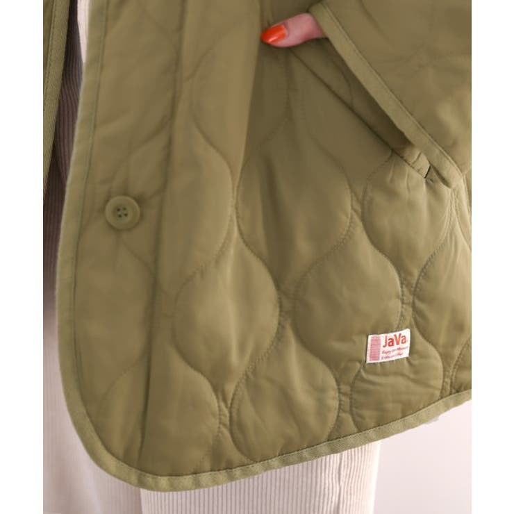 大人のこなれ感。ノーカラーキルティングジャケット | Classical Elf  | 詳細画像64 