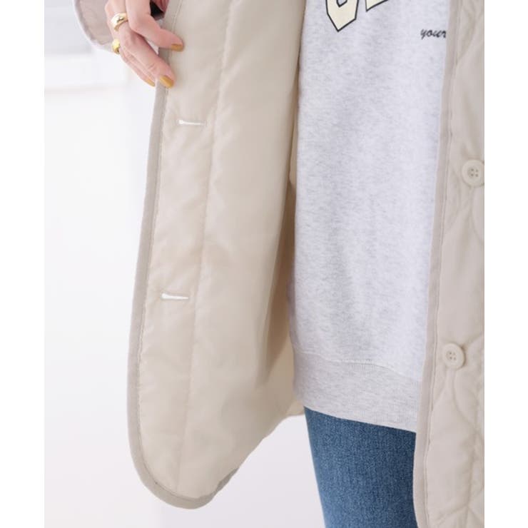 大人のこなれ感。ノーカラーキルティングジャケット | Classical Elf  | 詳細画像66 