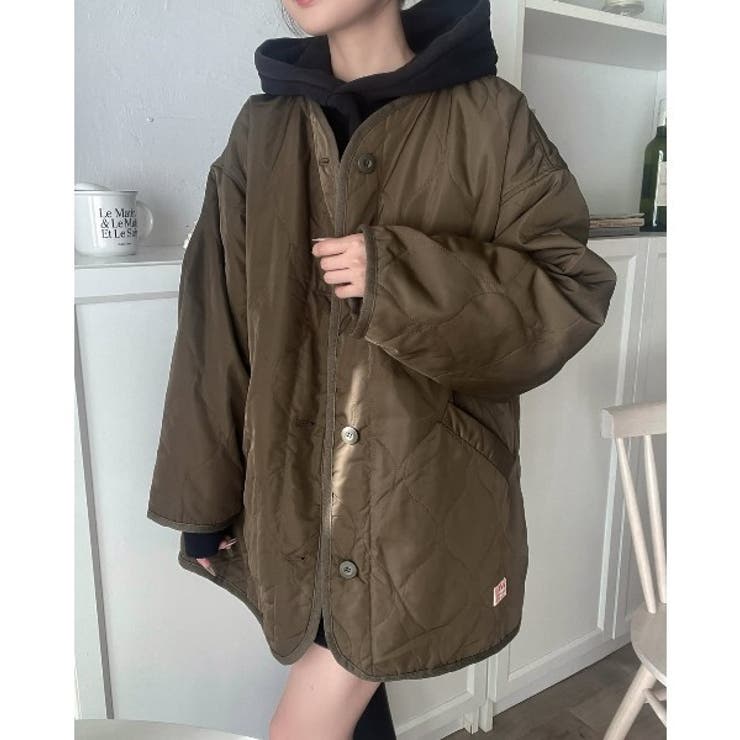 大人のこなれ感。ノーカラーキルティングジャケット | Classical Elf  | 詳細画像67 