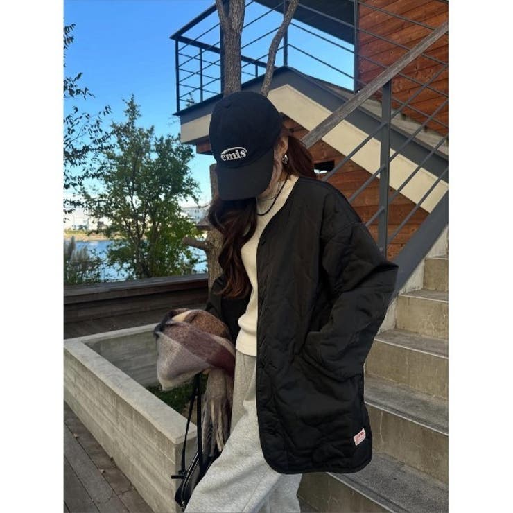 大人のこなれ感。ノーカラーキルティングジャケット | Classical Elf  | 詳細画像68 