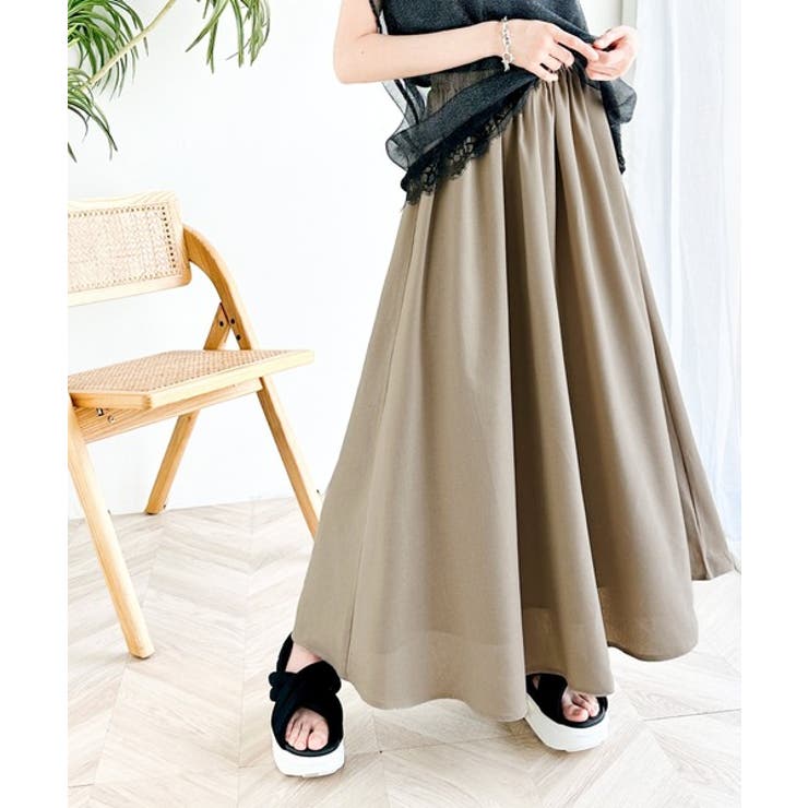 リラックスコットンリネンスカート | Classical Elf  | 詳細画像12 