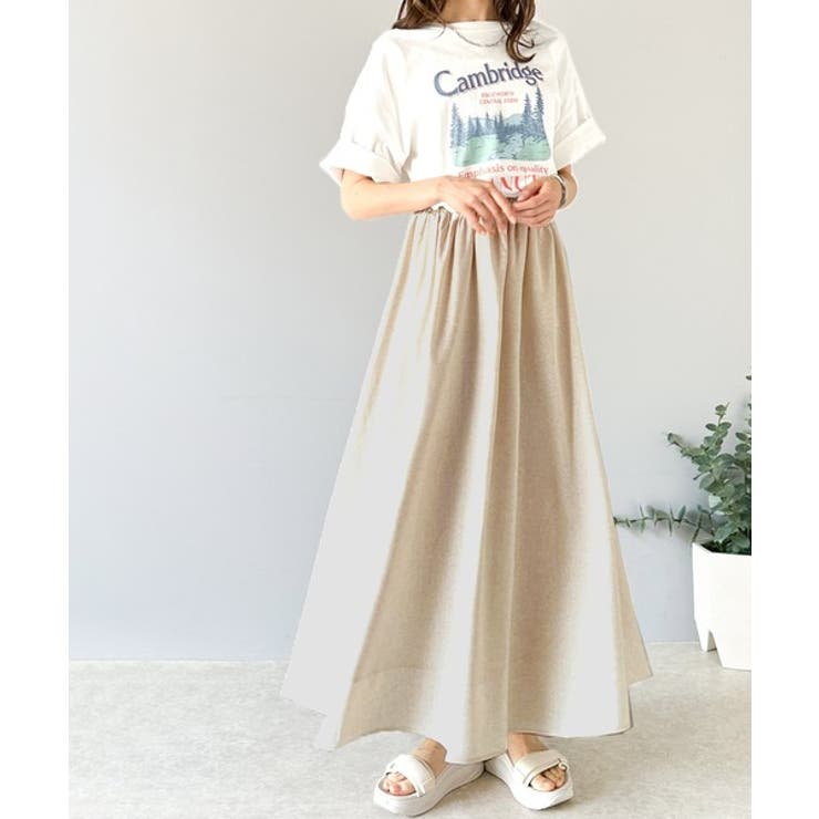 リラックスコットンリネンスカート | Classical Elf  | 詳細画像20 