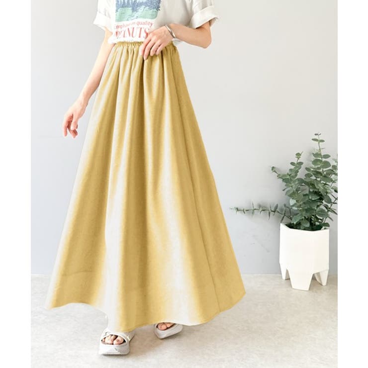 リラックスコットンリネンスカート | Classical Elf  | 詳細画像23 
