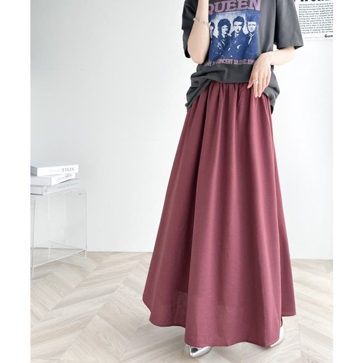 リラックスコットンリネンスカート | Classical Elf  | 詳細画像29 