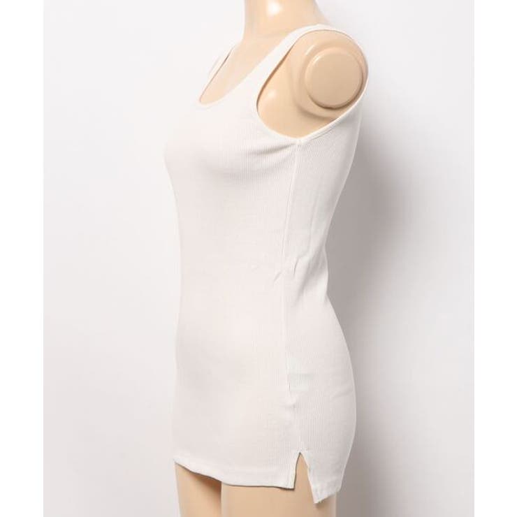 スクエアネック 無地リブタンクトップ | Classical Elf  | 詳細画像34 