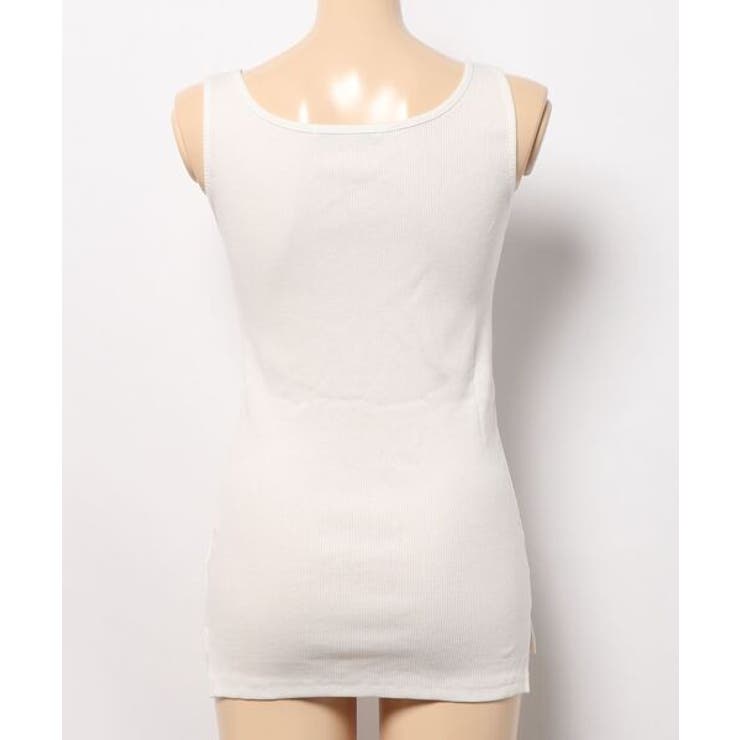スクエアネック 無地リブタンクトップ | Classical Elf  | 詳細画像35 