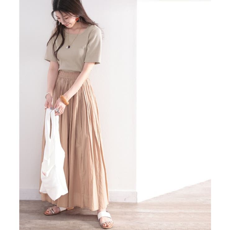 ショート丈 コットンリブカットソー(半袖) | Classical Elf  | 詳細画像16 