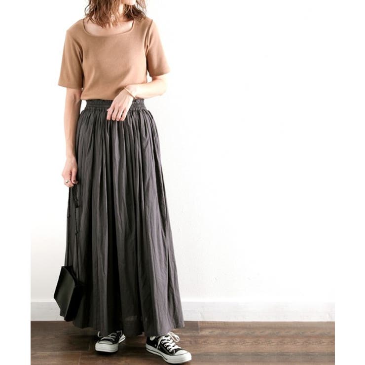 ショート丈 コットンリブカットソー(半袖) | Classical Elf  | 詳細画像22 