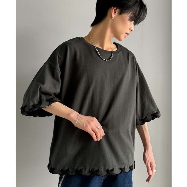 トレンドライクなゆるシルエット。【メンズ】ステッチデザインTシャツ（半袖） | Classical Elf Men | 詳細画像22 