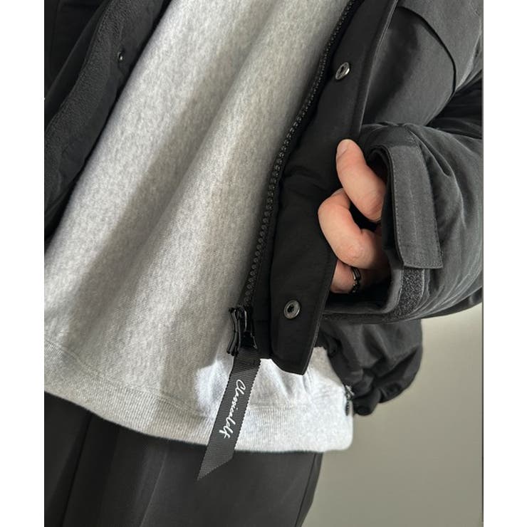 大人のシンプルカジュアル。中綿スタンドネックフーディージャケット | Classical Elf Men | 詳細画像7 