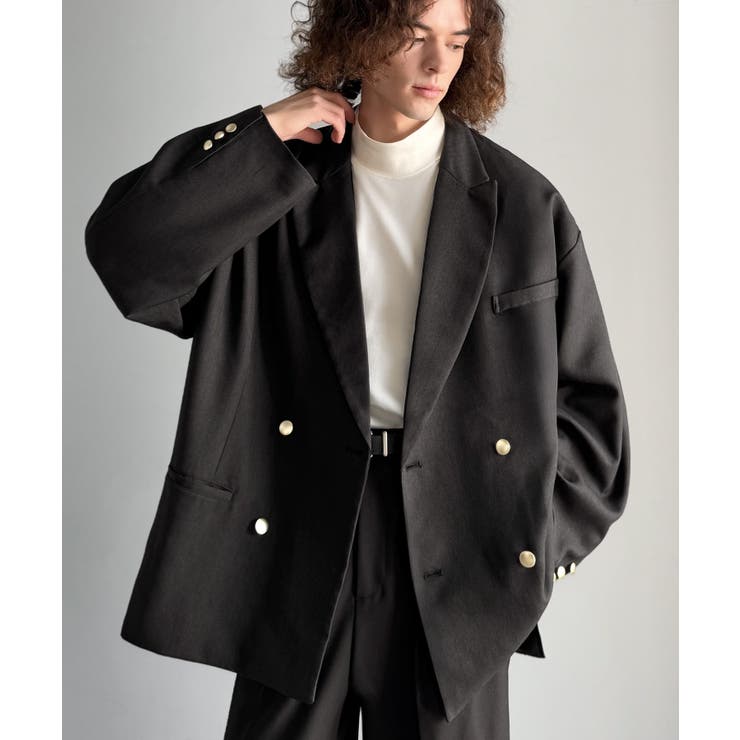 シーンレスに活躍。オーバーサイズダブルジャケット | Classical Elf Men | 詳細画像1 