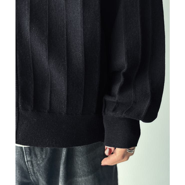 知的に決まる、メンズの上品シンプル。胸刺繍タック編みカーディガン（長袖） | Classical Elf Men | 詳細画像16 