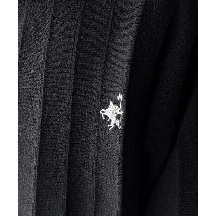知的に決まる、メンズの上品シンプル。胸刺繍タック編みカーディガン（長袖） | Classical Elf Men | 詳細画像18 