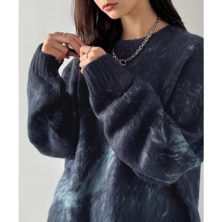 Classical Origin】「まるで毛布。」モヘアライクシャギー素材クル