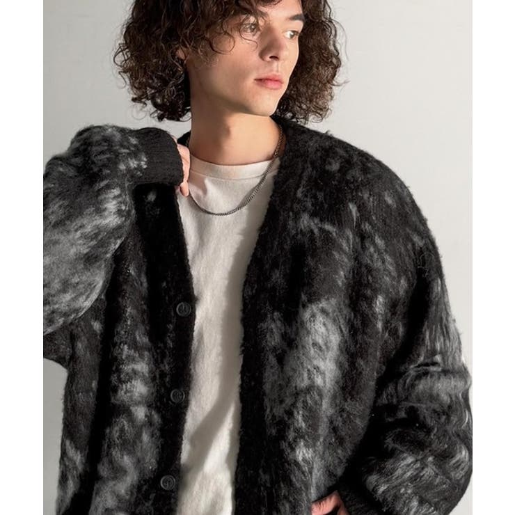 【Classical Origin】「まるで毛布。」モヘアライクシャギー素材Vネ… | Classical Elf Men | 詳細画像6 