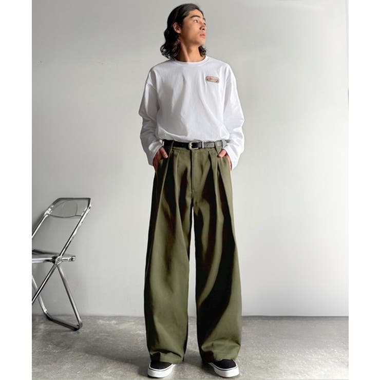 「オールシーズン大活躍。」 綿100％インツータック仕様ワイドバルーンパンツ | Classical Elf Men | 詳細画像18 