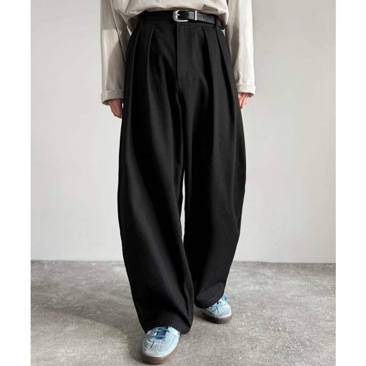 「オールシーズン大活躍。」 綿100％インツータック仕様ワイドバルーンパンツ | Classical Elf Men | 詳細画像2 
