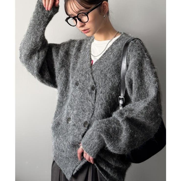 グレー | 【Classical Origin】「アートな1着。」ミックスシャギー素材ダブル… | Classical Elf Men