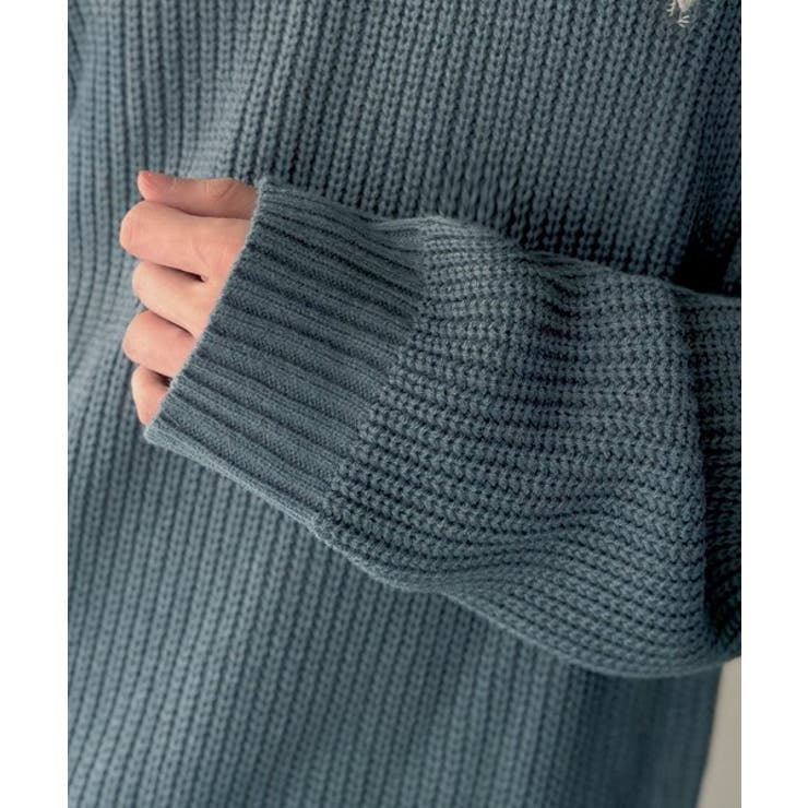 「究極スタンダード」畔編みオーバーサイズクルーネックセーター Oversized | Classical Elf Men | 詳細画像28