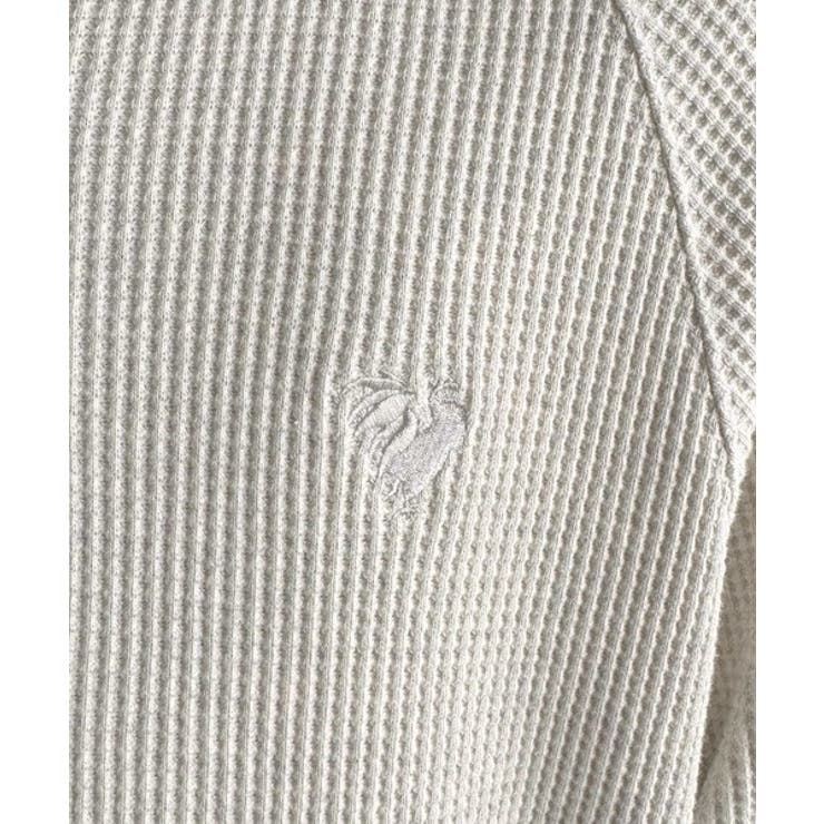 「ヘビーウェイト一択。」綿100％ワッフル素材ラグランビッグTシャツ | Classical Elf Men | 詳細画像27 