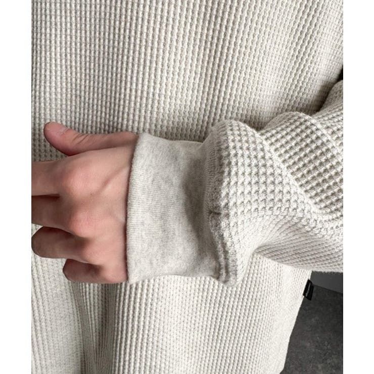 「ヘビーウェイト一択。」綿100％ワッフル素材ラグランビッグTシャツ | Classical Elf Men | 詳細画像28 