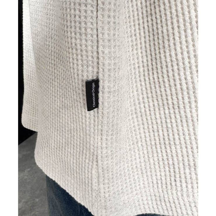 「ヘビーウェイト一択。」綿100％ワッフル素材ラグランビッグTシャツ | Classical Elf Men | 詳細画像29 