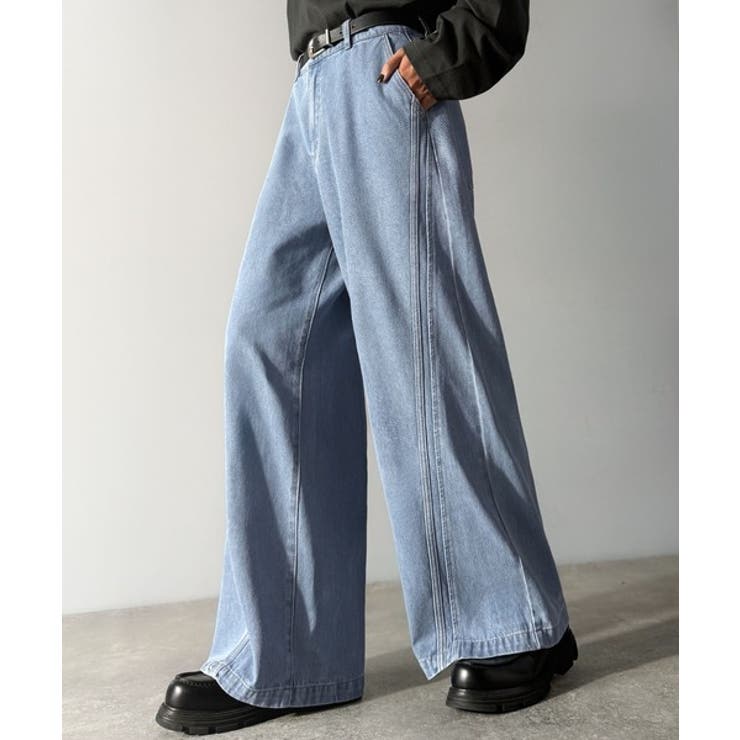 「二度見される。」サイドダブルカーブラインデニムパンツ Side Double | Classical Elf Men | 詳細画像9 