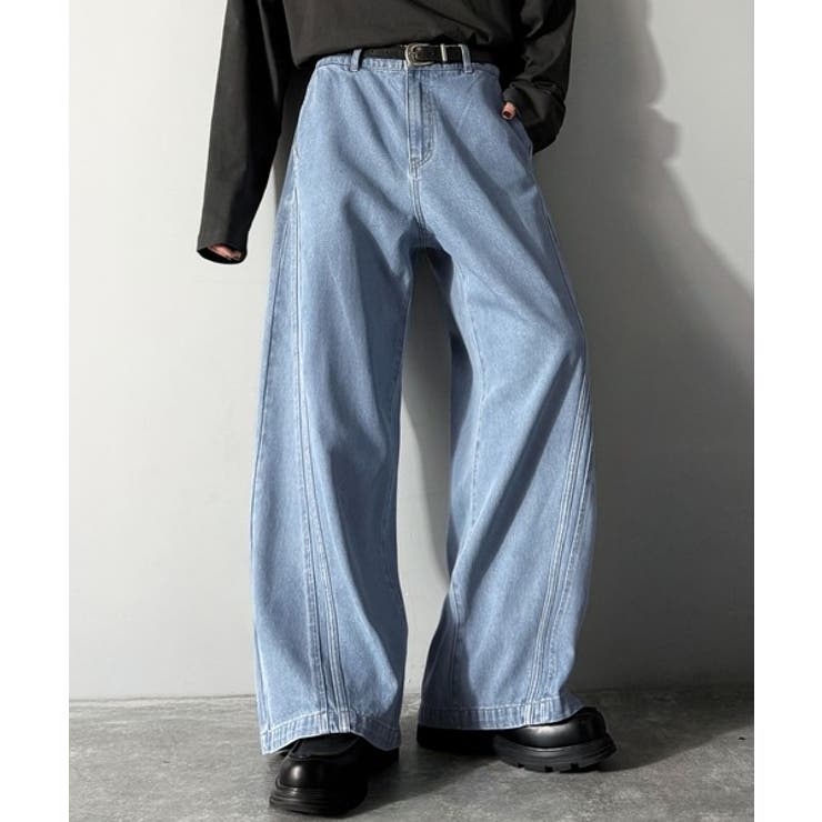 「二度見される。」サイドダブルカーブラインデニムパンツ Side Double | Classical Elf Men | 詳細画像11 