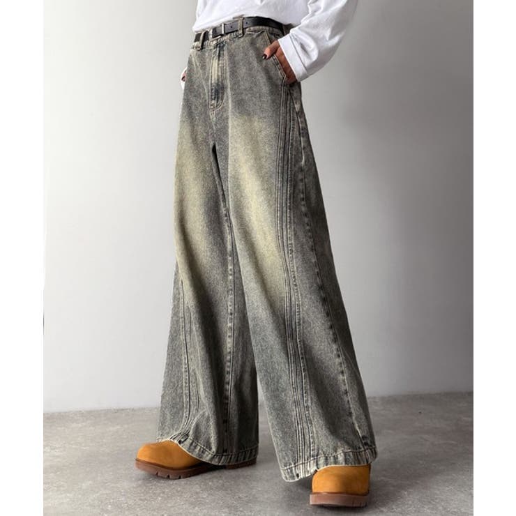 「二度見される。」サイドダブルカーブラインデニムパンツ Side Double | Classical Elf Men | 詳細画像12 