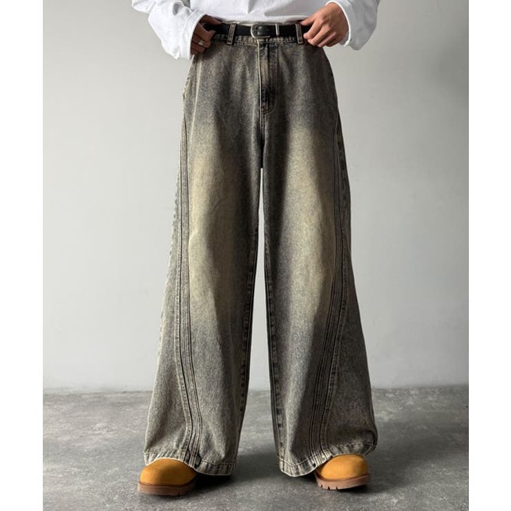 「二度見される。」サイドダブルカーブラインデニムパンツ Side Double | Classical Elf Men | 詳細画像13 