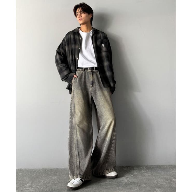 「二度見される。」サイドダブルカーブラインデニムパンツ Side Double | Classical Elf Men | 詳細画像15 